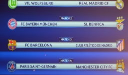 Kết quả bốc thăm tứ kết Champions League: Nội chiến Tây Ban Nha