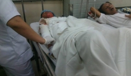 Không nghe lời, chồng đổ dầu lên người vợ rồi đốt