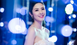 Ngọc Hân khoe vai trần gợi cảm đi dự sự kiện