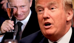 Nga giận dữ vì Putin xuất hiện trong video chỉ trích đối thủ của Trump
