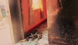 Gã đàn ông đốt nhà hàng xóm, 2 thai phụ mắc kẹt trong đám cháy