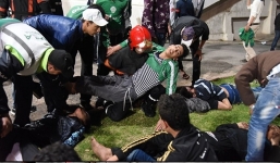 Bạo loạn kinh hoàng tại Giải VĐQG Ma-rốc