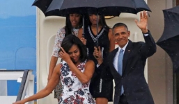 Video: Chuyên cơ chở Obama hạ cánh xuống Cuba, bắt đầu chuyến thăm sau 88 năm