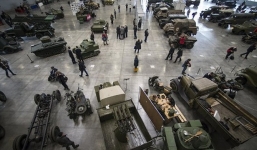 Triển lãm dàn xe quân sự Thế chiến thứ 2