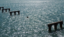 Nga bắt giữ tàu Thổ Nhĩ Kỳ cố tình đâm vào cầu nối liền Crimea