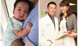 Ngọc Quyên lần đầu khoe ảnh chồng bế con trai xóa tin đồn tan vỡ