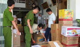 In khống ngày sản xuất trên bánh kẹo hết hạn ở Cần Thơ