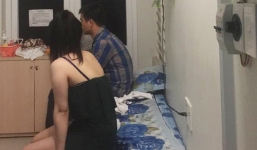 Bắt quả tang nữ tiếp viên massage kích dục cho khách trong phòng Vip