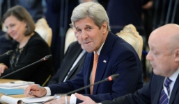 Ngoại trưởng Mỹ hội kiến Tổng thống Putin tại Điện Kremlin