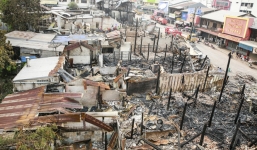 Hỗ trợ 13 gia đình trắng tay vì cháy hàng loạt tại Thái Lan