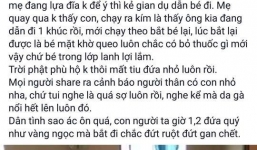 Cô giáo mầm non thừa nhận tung tin đồn học sinh bị bắt cóc