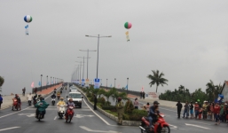 Khánh thành cầu Cửa Đại đúc hẫng lớn nhất Việt Nam