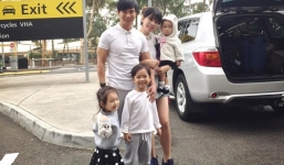 Lý Hải - Minh Hà đưa ba con sang Úc du ngoạn