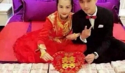 Đám cưới Trung Quốc chất đầy sính lễ và của hồi môn giá trị