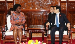 Đối phó hạn xâm nhập mặn, Chủ tịch nước mong WB hỗ trợ Việt Nam 