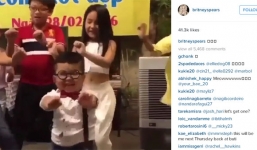 Britney Spears bất ngờ đăng clip Kutin nhảy vũ điệu cồng chiêng