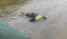 Nam thanh niên tự trói tay, chân rồi nhảy sông tự tử?