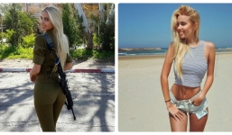 Cận cảnh nhan sắc nữ quân nhân nóng bỏng nhất Israel