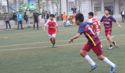 Á quân Giải Bóng đá học đường dừng chân tại vòng loại