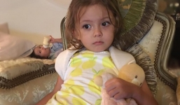 Con gái Hồng Nhung bị ngã gãy xương