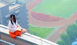 Cô gái bị gió mạnh đẩy ngã xuống đất tử vong khi vừa từ bỏ ý định tự vẫn