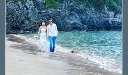 Hiệp gà tiết lộ hậu trường ảnh cưới lãng mạn