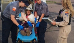 Cụ bà 72 tuổi sống sót sau 9 ngày ăn lá cây, quả dại và uống nước hồ