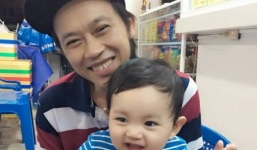 Facebook sao Việt:  Hoài Linh thân thiết bế con trai Khánh Thi - Phan Hiển