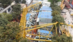 Trung Quốc: Sập cần cẩu, ít nhất 12 người chết