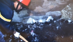 Phát hiện một phụ nữ chết cháy trong nhà lúc rạng sáng