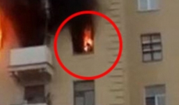 Video: Người phụ nữ hét thảm thiết trước khi bị thiêu sống