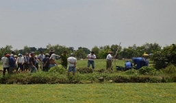 Mâu thuẫn, anh rể chém em dâu tử vong