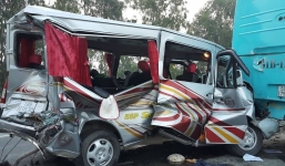 Tai nạn giao thông liên hoàn, 11 người nhập viện