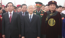 Tổng Bí thư dâng hương tưởng nhớ các Vua Hùng