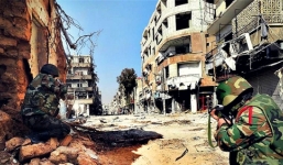 Video: Quân đội Syria giải thoát 300 công nhân từ tay IS ở Damascus