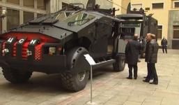 Video: Nga triển khai xe đặc chủng chống khủng bố ở Dagestan