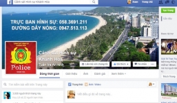 Cảnh sát hình sự Khánh Hòa lập Facebook tấn công tội phạm