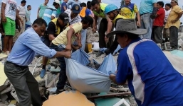 Động đất Ecurdor: 413 người chết, 2.500 người bị thương