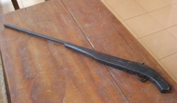 Con trai nổ súng bắn mẹ vì không được bán thóc