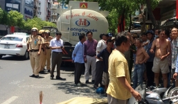 Dắt xe đi bộ, người đàn ông vẫn bị xe bồn cán tử vong