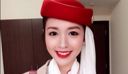 Nhan sắc nữ tiếp viên hàng không người Việt ở Dubai gây sốt cư dân mạng