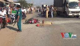 Nữ sinh trường Y bị xe khách cán tử vong tại chỗ