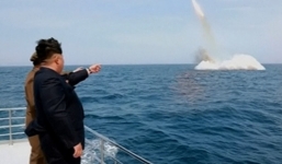 Triều Tiên tuyên bố phóng thử thành công tên lửa đạn đạo từ tàu ngầm