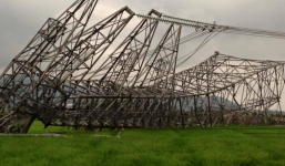 Đổ cột điện cao thế 500 KV ở Bắc Giang: 'Không cần gió to… vẫn có thể đổ'