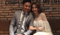 Facebook sao Việt: Minh Hằng tình cảm bên Quý Bình