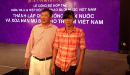 Ánh Viên xuất hiện tại Quỹ chống đuối nước ở Hà Nội