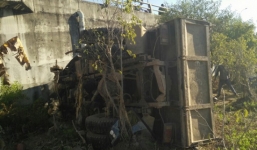 Tai nạn giao thông, xe ben chở đất tông chết 2 người