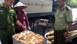 Tiêu hủy 3,7 tấn bò không nguồn gốc tại Hà Nội