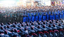 Công an Đà Nẵng ra mắt lực lượng phối hợp tuần tra, phòng chống tội phạm