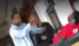 Video: Trợ giảng đánh vùi dập nam sinh 14 tuổi ngay trong lớp học